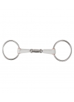 Beris Snaffle, double-jointed, ring 7.5 cm