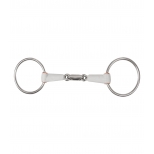 Beris Snaffle, double-jointed, ring 7.5 cm