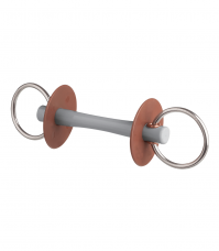 Beris Snaffle Comfort Bar Bit, ring 7,5 cm