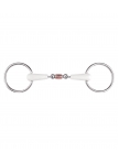 Equimouth Snaffle Bit, double-jointed with Cooper Roller