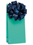 Ribbon, blue and silver