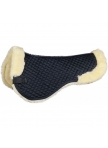 Synthetic lambswool saddle pad