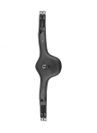 Leather saddle girth with belly band