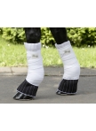 Leg pads with soft coronet protection
