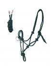 Knotted Halter with reins
