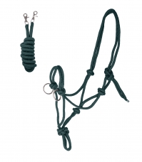 Knotted Halter with reins