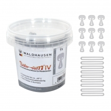 Rubber safety bands for rug fasteners, 18 units