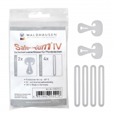 Rubber safety bands for rug fasteners, 6 units