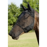 Fly mask with ear and nose protection