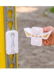 Keyhole cup for oxers
