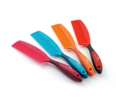 Soft-Touch Mane Comb with Handle