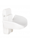 Keyhole cup for oxers