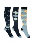 Riding socks Cardiff, set of 3