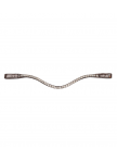 Shine Waldhausen X-Line browband, brown