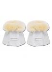 Lambskin bell boots, pair