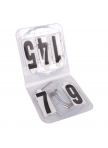 Head Number set, 3 number
