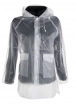 Rain jacket, transparent