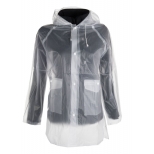 Rain jacket, transparent