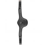 Leather saddle girth with belly band